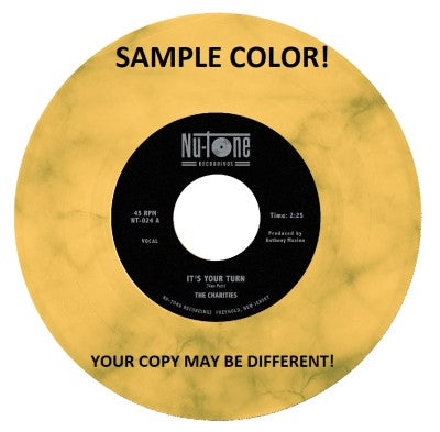The Charities - It's Your Turn / Strangers - New 7" Single 2024 Nu-Tone Random Color Vinyl - Soul - Shuga Records