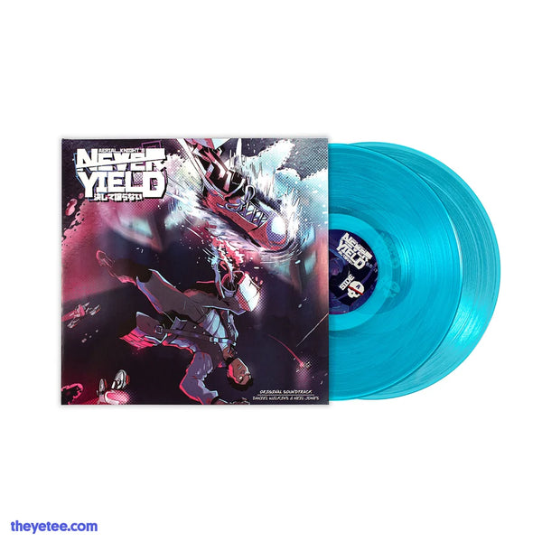 Daniel Wilkins & Neil Jones - Aerial_Knight's Never Yield (Original Video Game) - New 2 LP Record 2021 Black Screen Translucent Cyan Puddle Vinyl - Video Game Music / Soundtracks