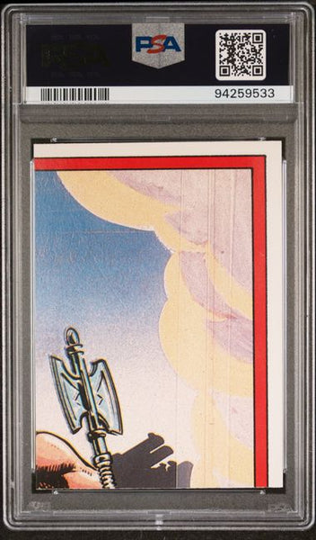1984 MASTERS OF THE UNIVERSE STICKERS #12 SKELETOR STICKERS PSA 9 Mint 94259533 - Shuga Records