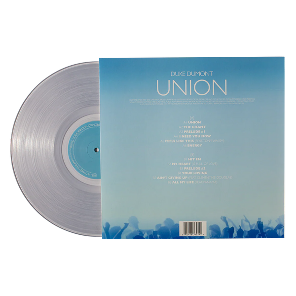 Duke Dumont - Union - New LP Record 2025 EMI France Clear Vinyl Webstore Exclusive - Electronic / House - Shuga Records