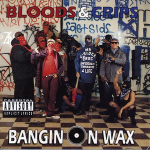 Bloods and Crips - Bangin On Wax (1993) - New 2 LP Record 2024 RSD Black Friday Dangerous Blue & Red Vinyl - Hip Hop - Shuga Records