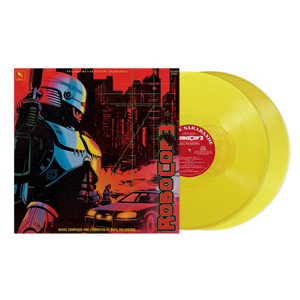 Basil Poledouris - Robocop 3 (1987) - New 2 LP Record 2025 Varèse Sarabande Yellow Vinyl - Soundtrack / Score - Shuga Records