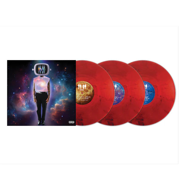 Chris Brown - 11:11 - New 3 LP Record 2024 RCA Red Smoke