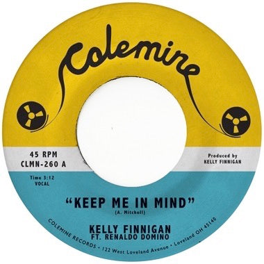 Kelly Finnigan ft. Renaldo Domino - Keep Me In Mind / Let Me Count the Reasons - New 7" Single Record 2025 Colemine Vinyl - Soul / Funk