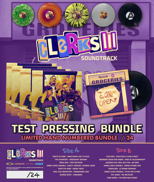 Soundtrack - Clerks 3 (2023) - New LP Record 2025 Enjoy The Ride Swirl Vinyl - 2020s Soundtrack - Shuga Records