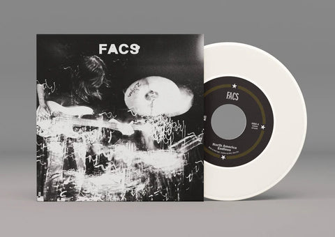 FACS - North America Endless - New 7" Single Record 2024 Sub Pop White Vinyl - Chicago Art Rock / Post Punk