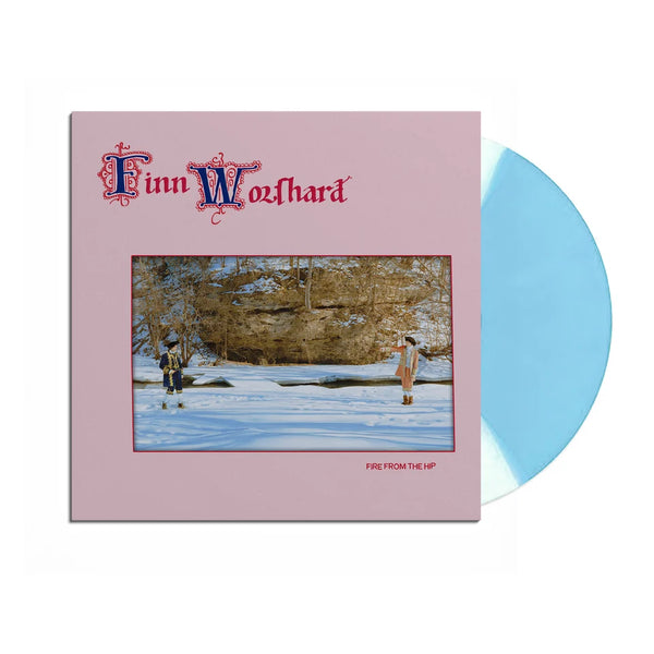 Pre-Order - Signed Autographed Baseball Card + Finn Wolfhard - Fire From The Hip - New LP Record 2026 Night Shift AWAL Half Moon Baby Blue + White Vinyl - Rock / Indie Rock - Shuga Records