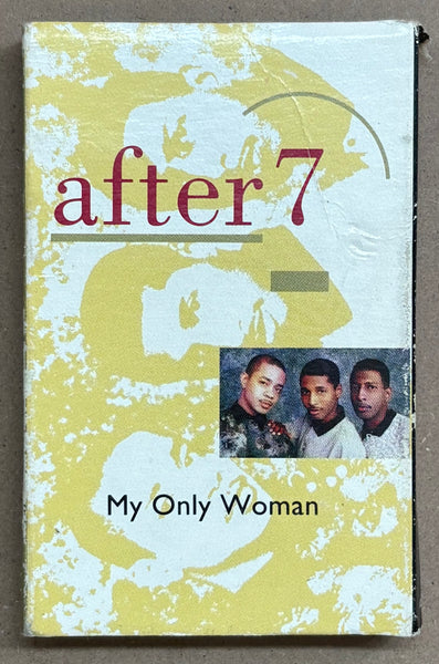 After 7 - My Only Woman - VG+ Used Cassingle 1990 Virgin Tape - Funk / Soul