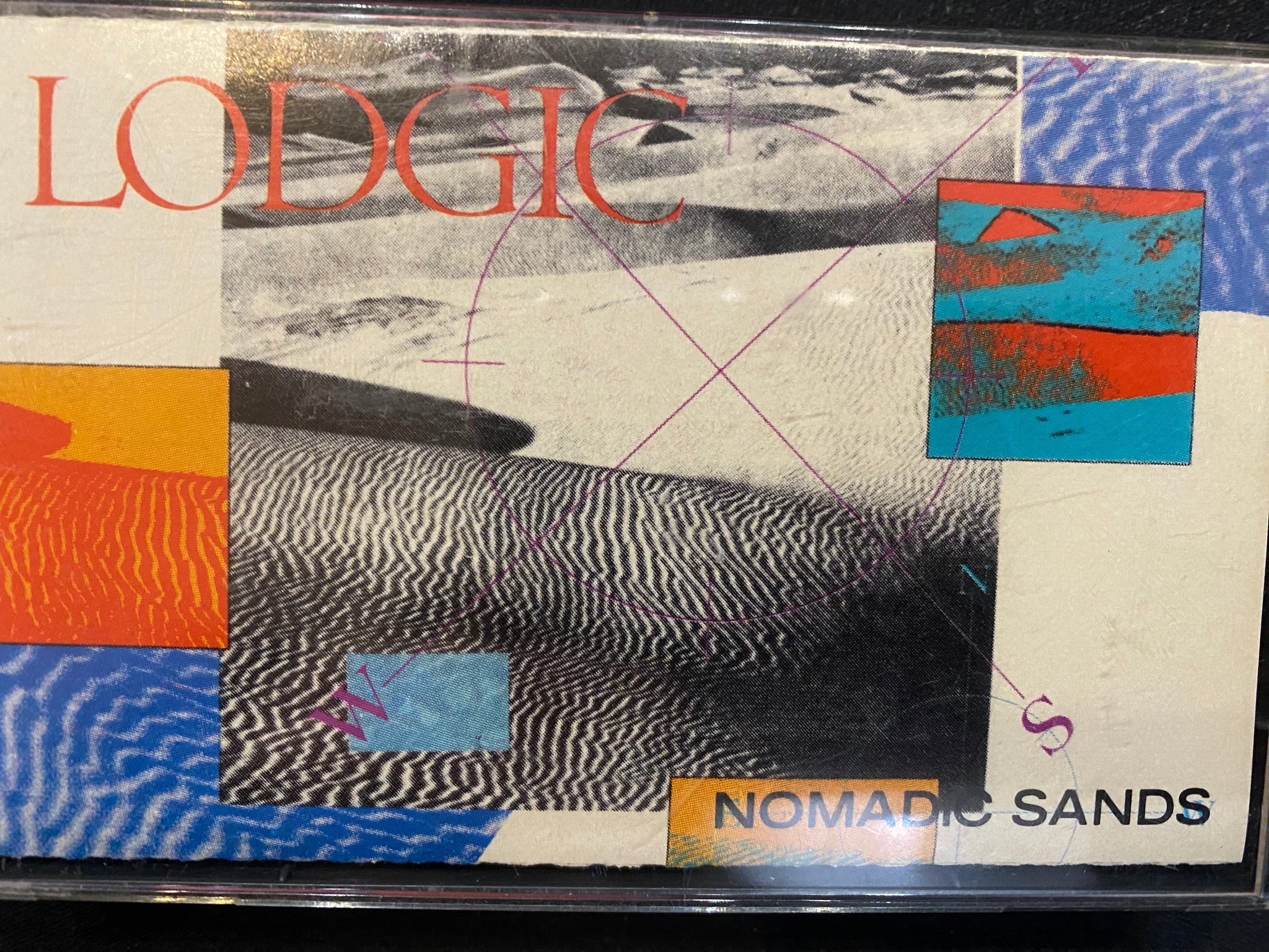 Lodgic – Nomadic Sands - Used Cassette 1985 A&M Tape - Soft Rock - Shuga Records