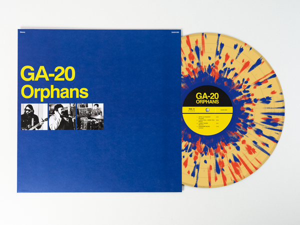 GA-20 - Orphans - New LP Record 2026 Colemine Yellow Splatter Vinyl - Blues - Shuga Records