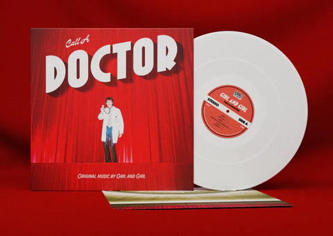 Girl And Girl - Call a Doctor - New LP Record 2024 Sub Pop Loser Edition Edition White Vinyl - Garage Rock