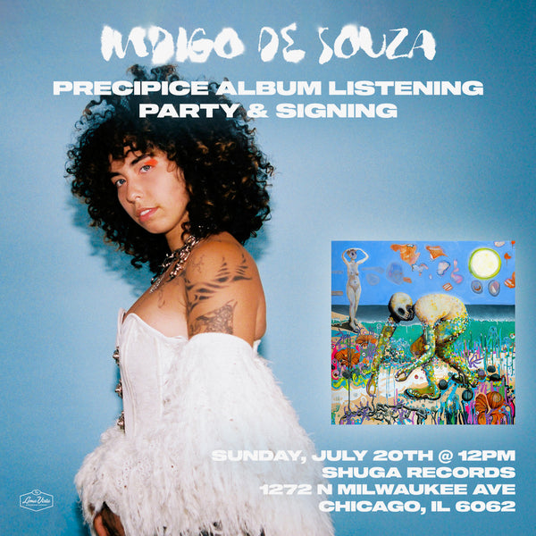 Indigo De Souza - Precipice - New LP Record 2025 Loma Vista Eco Blue Vinyl & Signed Insert - Indie Rock - Shuga Records