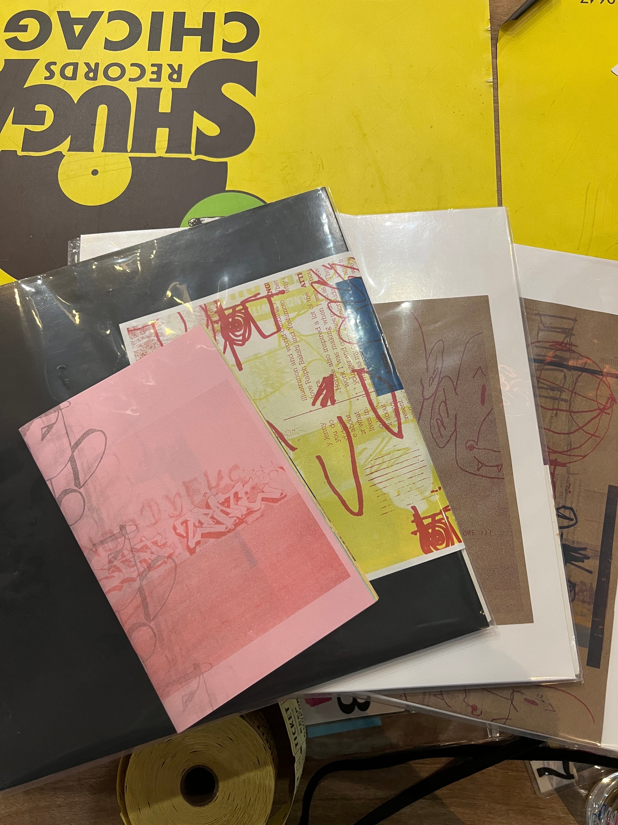 Airjob & BG - A Priori - New LP Record 2024 USA Vinyl & Zine - Hip