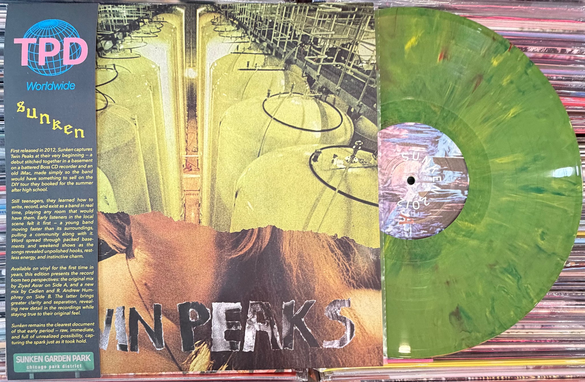 Twin Peaks - Sunken (2012) - New EP Record 2026 Shuga Record
