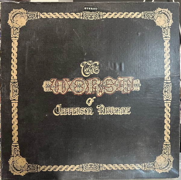 Jefferson Airplane - The Worst Of Jefferson Airplane - VG LP Record 1971 RCA Philippines Vinyl - Psychedelic Rock / Classic Rock - Shuga Records