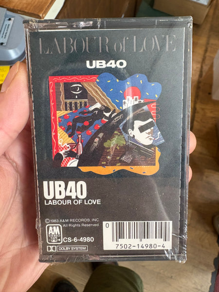 UB40 - Labour Of Love - New Sealed Cassette 1983 A&M Tape - Reggae-Pop - Shuga Records