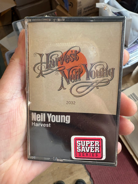 Neil Young - Harvest - New Sealed Cassette 1972 Reprise Tape - Folk Rock - Shuga Records