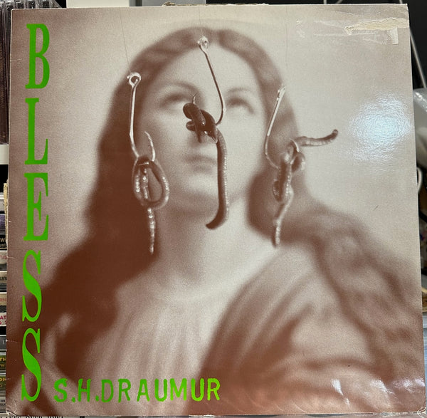 S.H.Draumur - Bless - VG+ LP Record 1988 Gramm Erðanúmúsik Iceland Vinyl & 2x Inserts - Punk Rock - Shuga Records