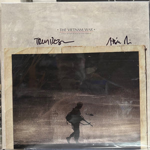 Signed Autographed - Trent Reznor And Atticus Ross - The Vietnam War - New 3 LP Record 2017 Null Corporation USA 180 gram Vinyl - Soundtrack / Score - Shuga Records