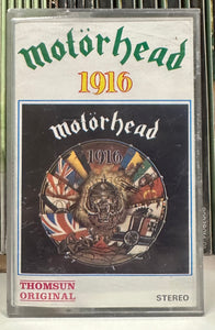 Motörhead - 1916 - VG+ Cassette Tape 1991 Thomsun Original United Arab Emirates RARE Press - Heavy Metal - Shuga Records