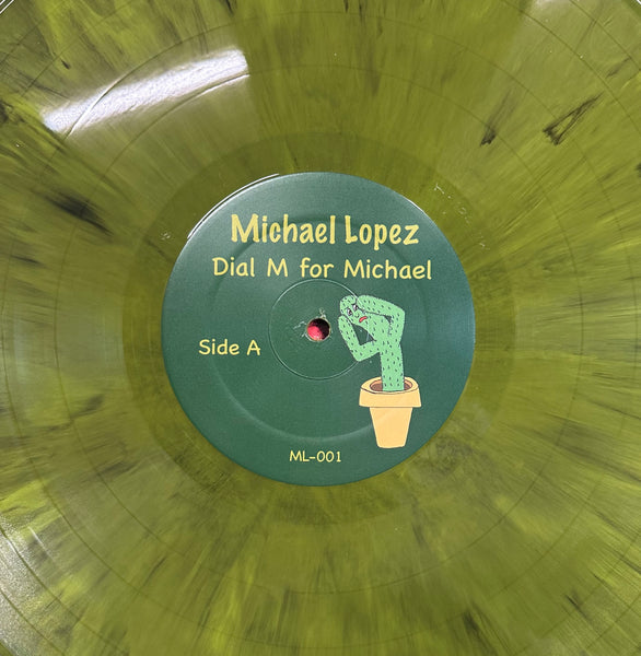 Michael Lopez - Dial M For Michael - New LP Record 2023 Self Released Green Marble Vinyl, Glow-In-Dark Cover - Indie Rock / Alternative Rock - Shuga Records