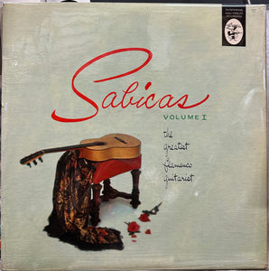 Sabicas - The Greatest Flamenco Guitarist Volume 1 - VG LP Record 1958 Elektra USA Mono Original Vinyl - Latin / Flamenco - Shuga Records