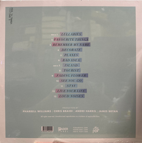 Yuna - Yuna - New LP Record 2012 Fader Label RSD Essential Exclusive Mispress Pink/Purple/Blue Splatter Vinyl - Soul / R&B / Pop - Shuga Records