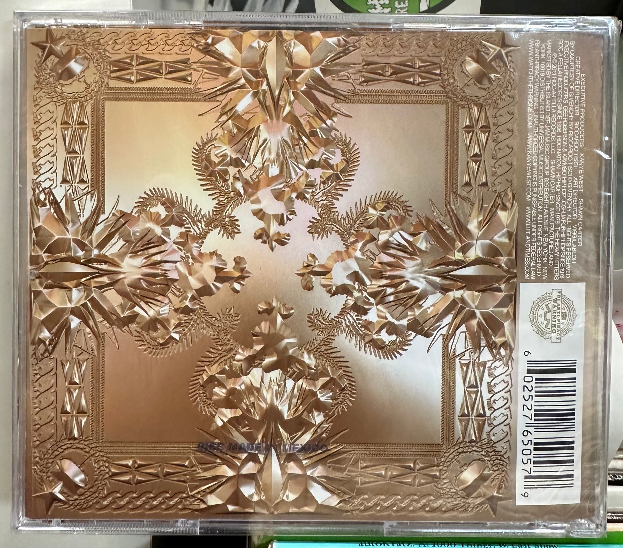 Jay Z & Kanye West - Watch The Throne - New CD Album 2011 Roc-A-Fella USA Jewel Case Edition - Hip Hop - Shuga Records