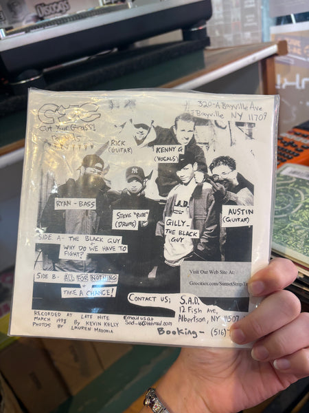 S.A.D. - Oh My! It's... It's So Huge! Actually It's Only Seven Inches - New Vinyl 7" (1998 Original Press USA) - Punk / Rock - Shuga Records