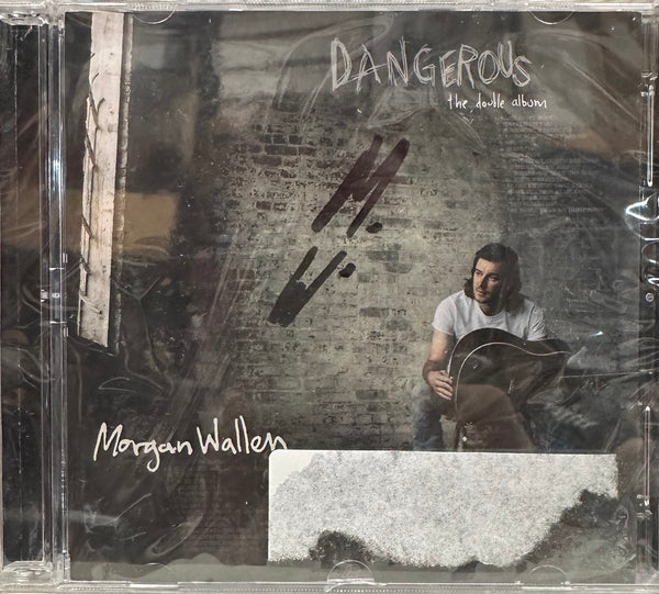 Signed Autographed - Morgan Wallen - Dangerous: The Double Album - New 2x CD Big Loud - Country - Shuga Records