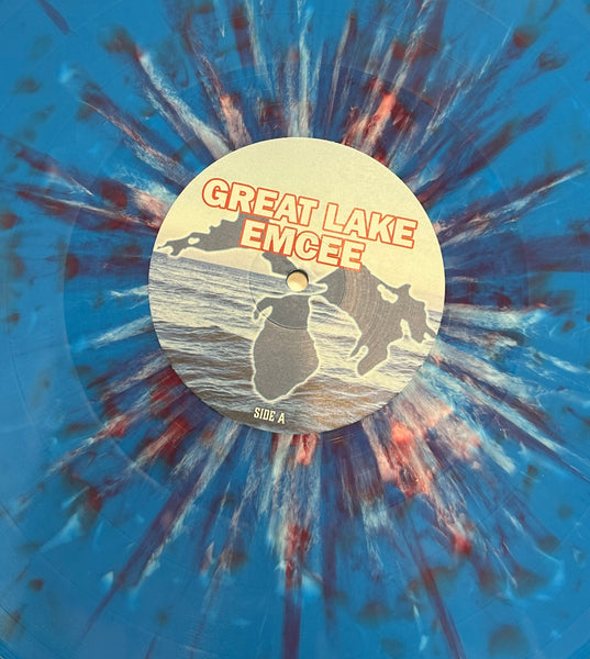 Great Lake Emcee - Return Of The Maxi-Single 2 - New LP Record 2024 Self Released Red, White & Blue Splatter Vinyl & Download (50 Made) - Chicago Hip Hop - Shuga Records