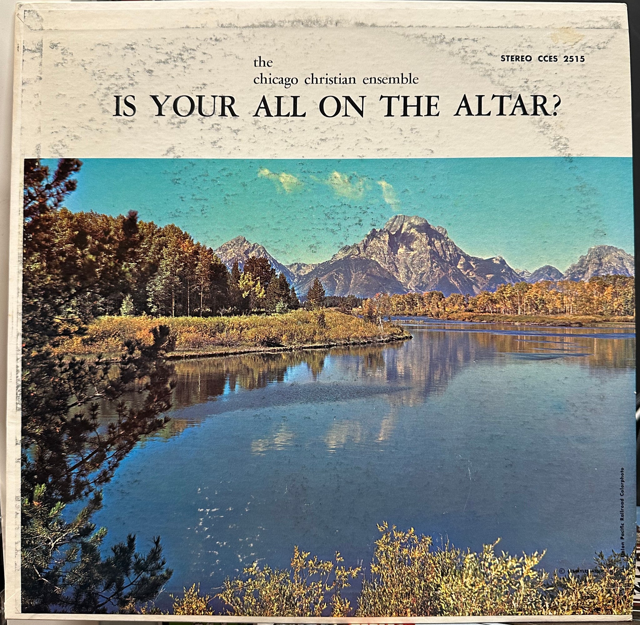 The Chicago Christian Ensemble - Is Your All On The Altar? - LP Record 1969 Private Press Self Released USA Vinyl - Gospel / Soul - Shuga Records