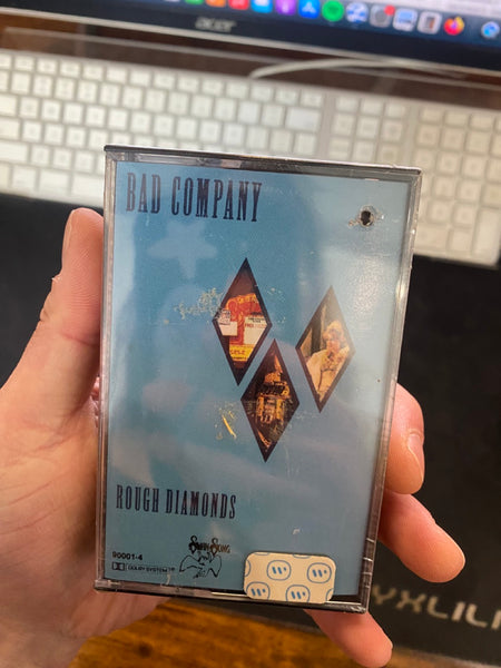 Bad Company - Rough Diamonds - New Sealed Cassette 1982 Swan Song Tape - Classic Rock - Shuga Records