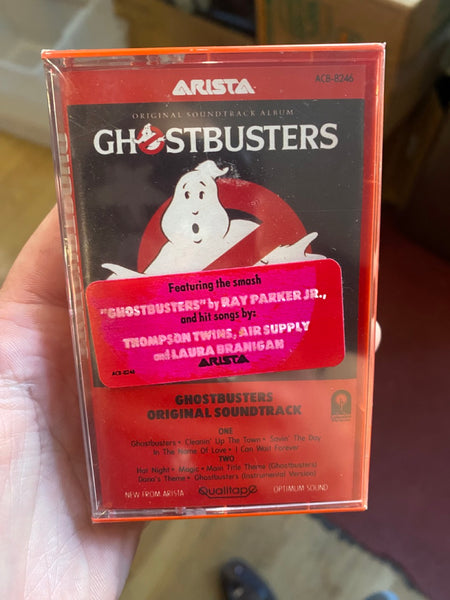 Various - Ghostbusters I - New Sealed Cassette 1989 Arista USA Original Tape, Red Case & Hype Sticker - Soundtrack - Shuga Records
