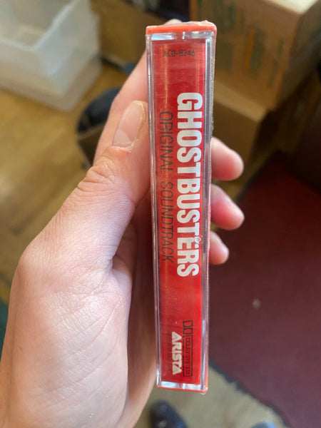 Various - Ghostbusters I - New Sealed Cassette 1989 Arista USA Original Tape, Red Case & Hype Sticker - Soundtrack - Shuga Records