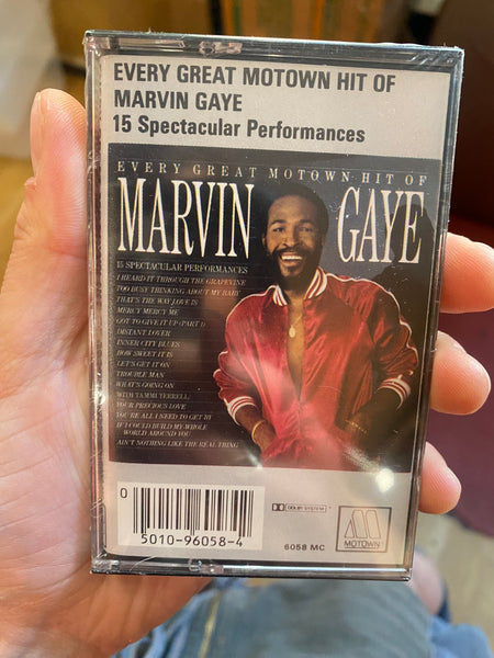 Marvin Gaye ‎- Every Great Motown Hit / 15 Spectacular Performances - New Sealed Cassette 1983 Motown Tape - Funk / Soul - Shuga Records