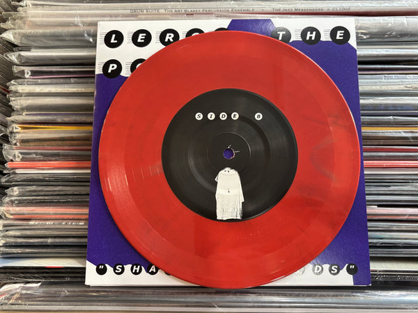 Leroy the Poet - Shaking Hands Single - New 7" Record 2026 Shuga USA Crab Vinyl - Chicago Indie Rock - Shuga Records