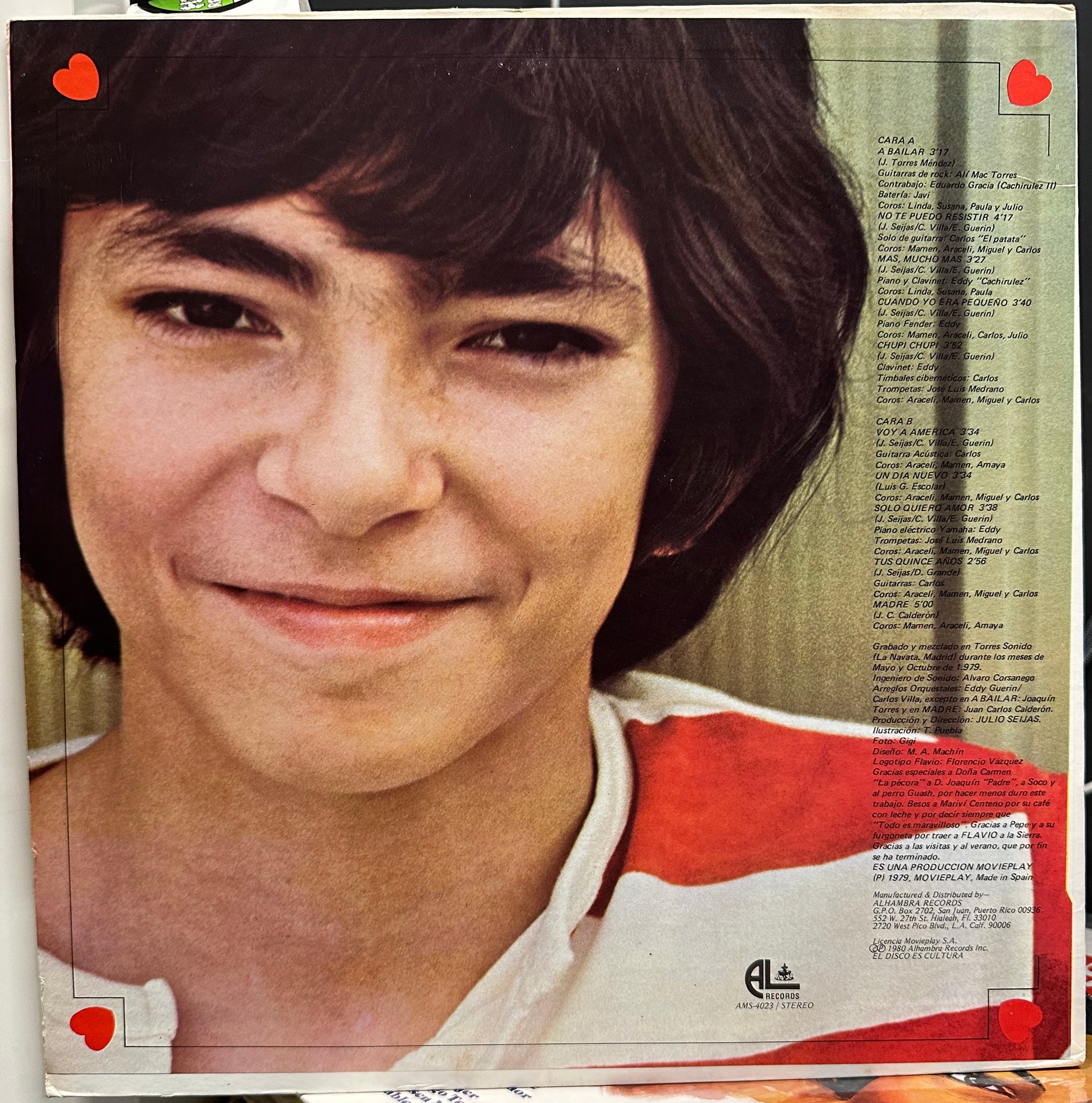 Flavio - Flavio - Mint- LP Record 1980 Alhambra USA Vinyl - Latin