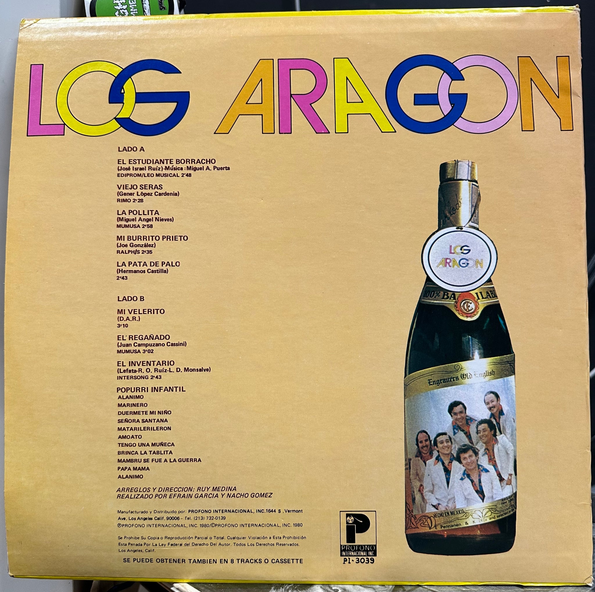 Los Aragón - Los Aragón - Mint- LP Record 1980 Profono