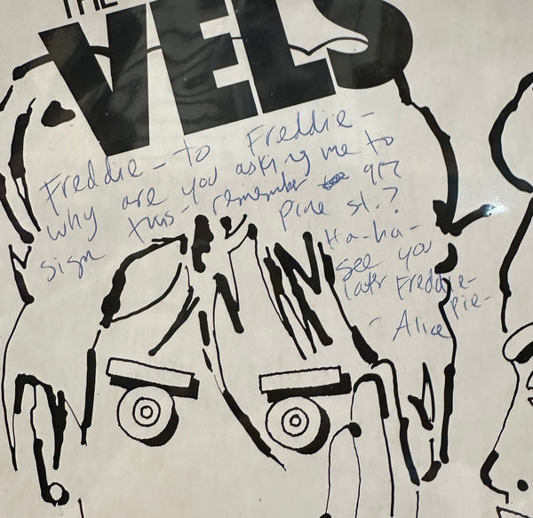 Signed Autographed - The Vels - Private World - Mint- 12" Single Record 1984 Mercury USA Promo Vinyl & Press Kit w/Photo - New Wave / Synth-pop - Shuga Records