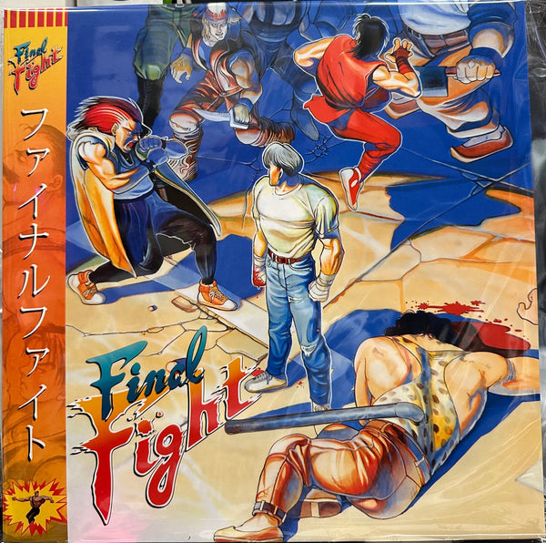 Manami Matsumae, Yoshihiro Sakaguchi, Harumi Fujita, Junko Tamiya, Yoko Shimomura - Final Fight (Original Arcade + SNES) - New LP Record 2023 Unofficial Blue Vinyl & Insert - Video Game Music - Shuga Records