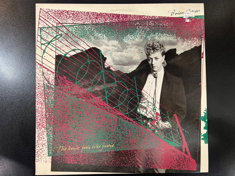 Brian Setzer – The Knife Feels Like Justice - Mint- LP Record 1986 EMI USA Promo Vinyl - Rock & Roll / Pop Rock / Rockabilly