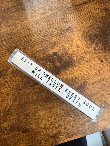 HIDE - Spit or Swallow, Every Soul Will Taste Death - New Cassette Record 2025 Get Better Tape - Chicago Electronic / Industrial - Shuga Records