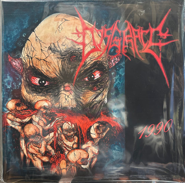 Disgrace - 1990 - Mint- LP Record 2011 Svart Finland RARE Original Press Black Vinyl & Insert - Death Metal - Shuga Records