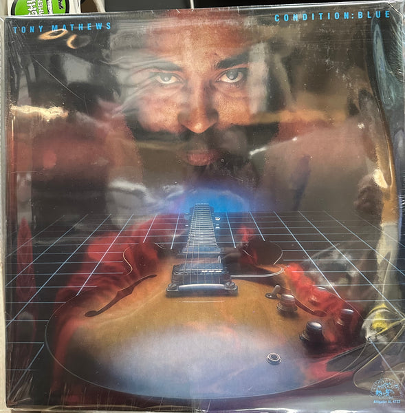 Tony Mathews - Condition: Blue - New LP Record 1981 Alligator USA Original Vinyl - Modern Electric Blues - Shuga Records