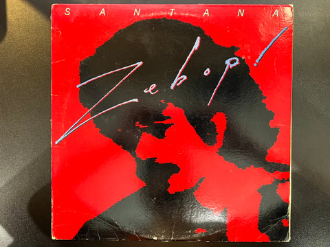 Santana – Zebop! - VG+ LP Record 1981 Columbia USA Vinyl - Fusion / Pop Rock / Latin Jazz