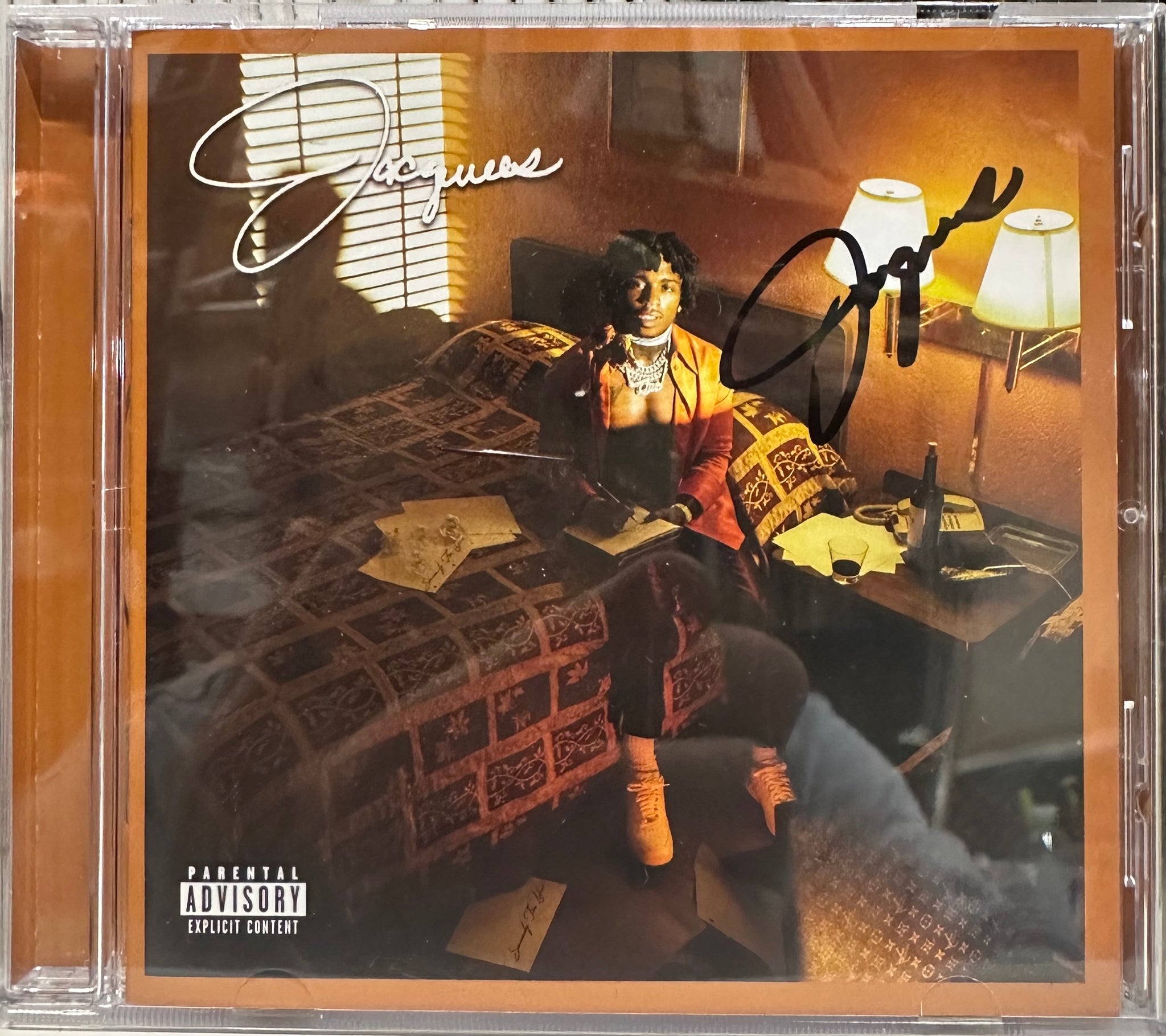 Signed Autographed - Jacquees - Sincerely For You - New CD 2022 Republic Cash Money USA - R&B / Hip Hop - Shuga Records