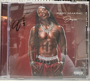 Signed Autographed - Jacquees - Baby Making - CD 2024 Republic Cash Money USA - R&B / Hip Hop - Shuga Records