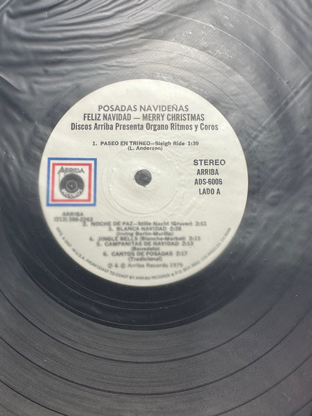 Sentimiento y Voz - Posadas Navideñas - VG+ LP Record 1979 Arriba USA Vinyl - Latin / Holiday / Villancicos / Christmas Songs - Shuga Records