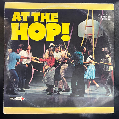 Various – At The Hop - VG+ 3 LP Record 1975 Brookville USA Vinyl - Rock & Roll / Doo Wop   -